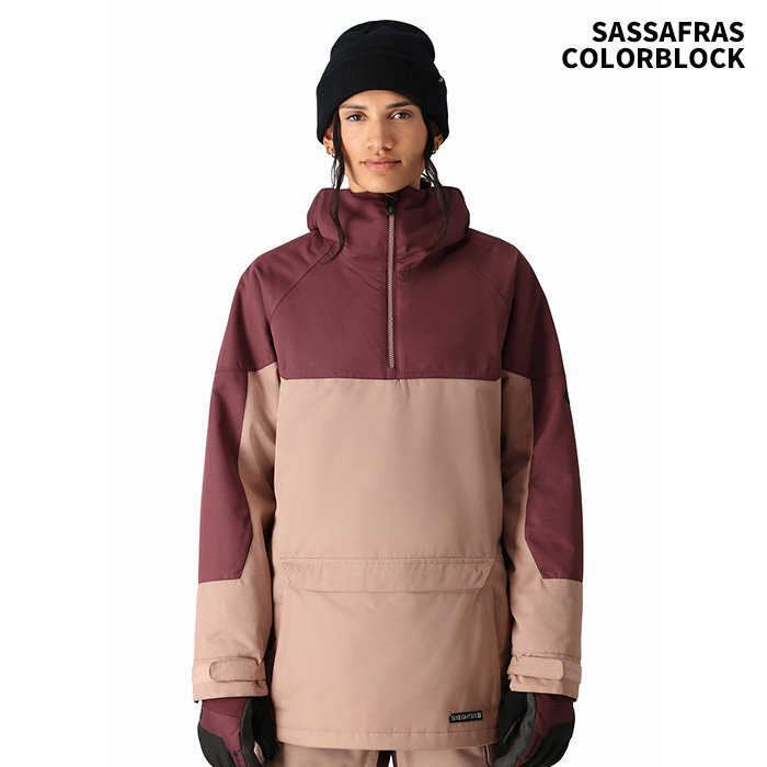 686 シックスエイトシックス ウェア WOMEN'S UPTON INSULATED ANORAK 24-25(2025)モデル レディース ジャケットの画像