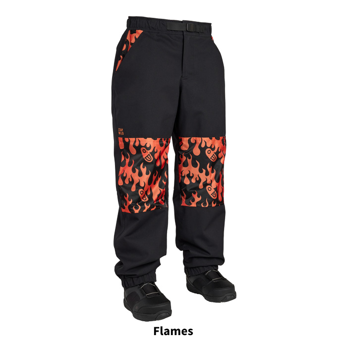 AIRBLASTER エアブラスター ウェア Elastic Boss Pant Flames 24-25(2025)モデル パンツの画像
