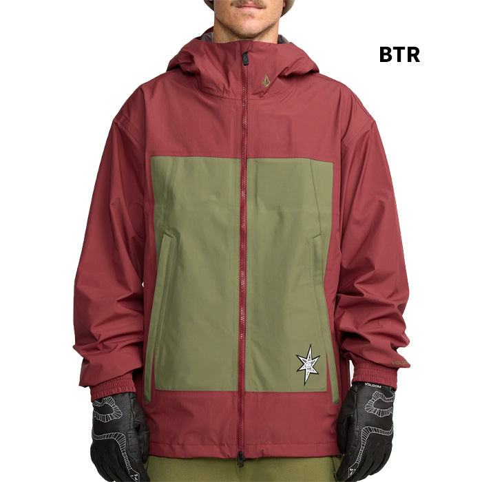 VOLCOM ボルコム ウェア ARTHUR 3L JACKET 25-26(2026)モデル 