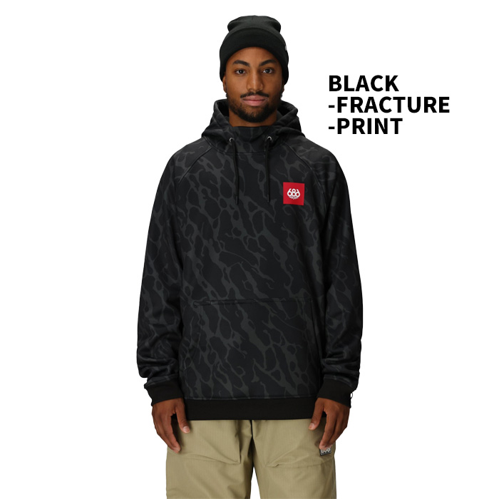 686 シックスエイトシックス ウェア MEN'S BONDED FLEECE HOODY 25-26モデル M4WNCS115の画像