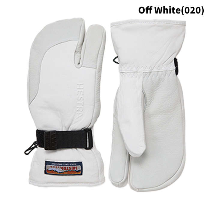 30872】HESTRA ヘストラ グローブ 3-Finger Full Leather 25-26 モデル