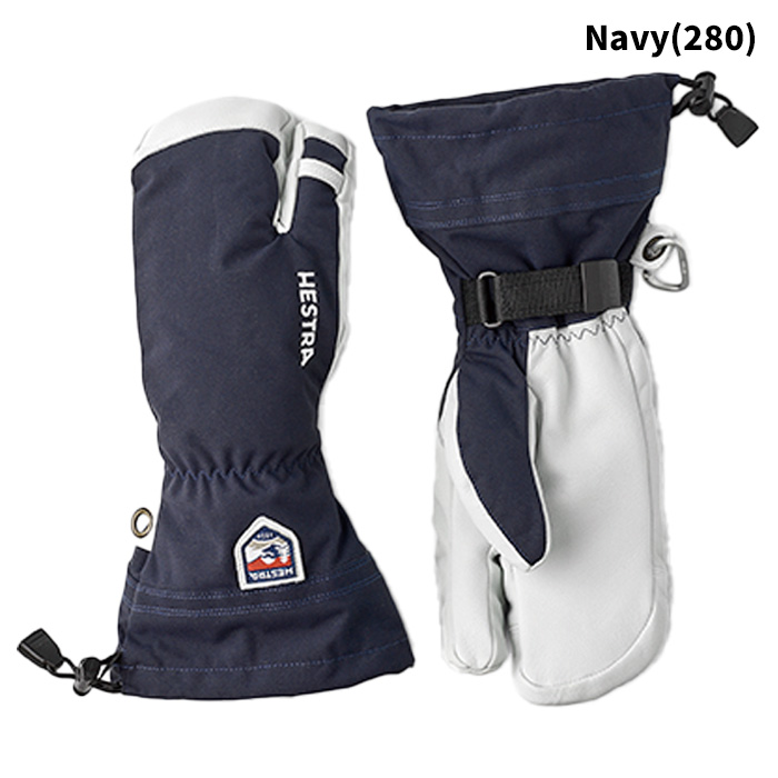 30572】HESTRA ヘストラ グローブ Heli Ski 3-Finger 25-26 モデル : F