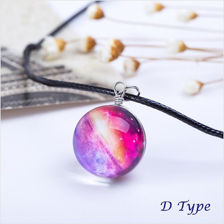 ネックレス ユニバーサルデザインネックレスペンダント 宇宙 星 ネックレス ユニバーサルデザインネックレスペンダント 宇宙 星