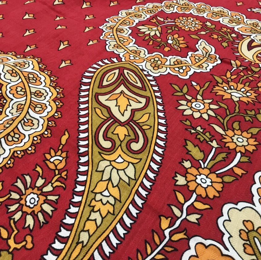 ストール レディース オリエンタル柄ウール大判ストール プレゼント 秋