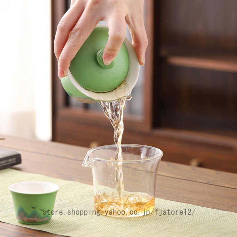 Amazon.co.jp: 茶道具 収納ボッ クス 携帯ケース 茶盆を持つ 多