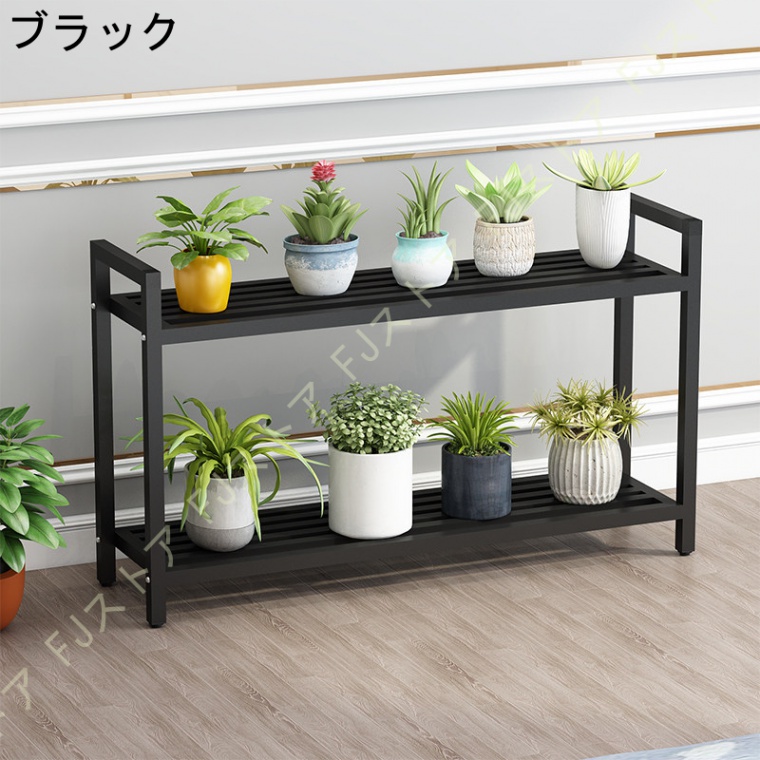 ガーデンラック 棚 プランター台 2段/3段 幅80/100/120cm 奥行 ガーデンラック 棚 プランター台 2段/3段 幅80/100/120cm 奥行