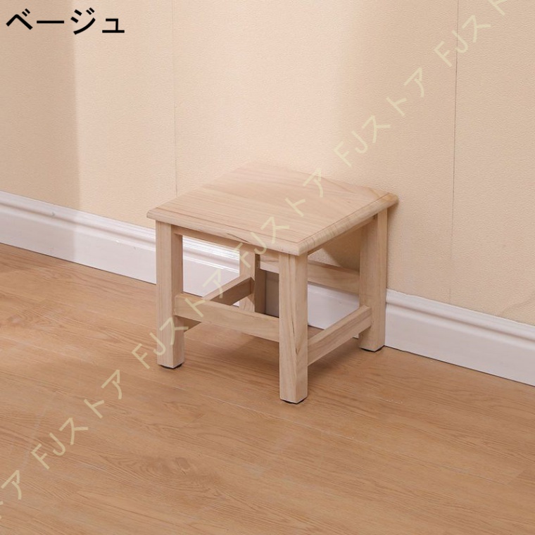 ウッドスツール 無垢 木製スツール 木製椅子 玄関椅子 いす 天然木スツール デザインチェアー シンプル モダン コンパクト おしゃれ 木のスツール 北欧｜fjstore12｜02