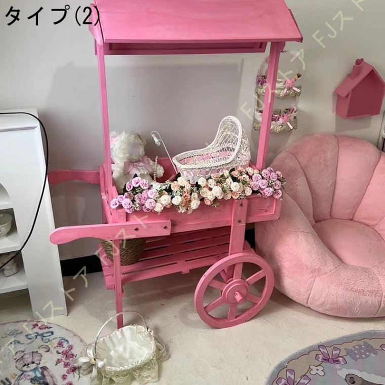ガーデンスタンド 木製フラワースタンド オシャレ 花台