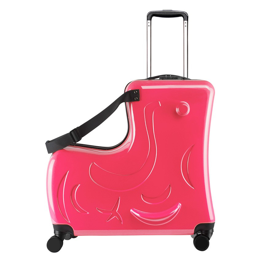 スーツケース キャリーバッグ Mサイズ 子どもが乗れる キッズキャリー