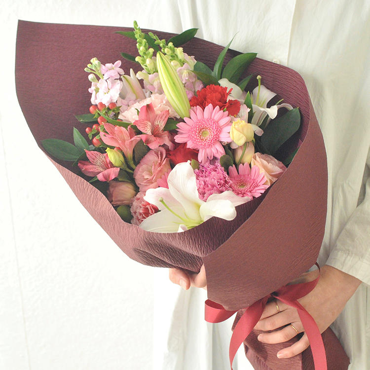 FlowerKitchen 花 フラワーアレンジ おしゃれ 誕生日 旬のおまかせ