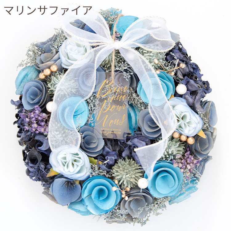 FlowerKitchen 季節のリース Mサイズ リース 2026 玄関 おしゃれ 造花