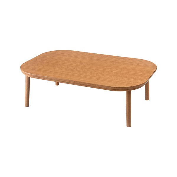 東谷 こたつテーブル 長方形 幅120cm 角丸 北欧 ナチュラル フラット