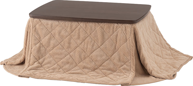 東谷 こたつテーブル セット 長方形 80×60 木目調 コンパクト おしゃれ