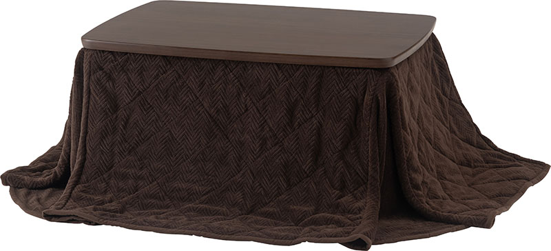 東谷 こたつテーブル セット 長方形 80×60 木目調 コンパクト おしゃれ