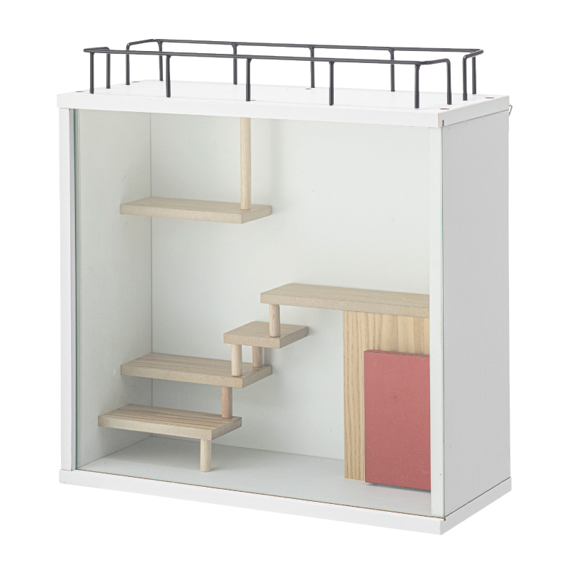 階段棚 無垢ひのき階段収納オープンボックスタイプ1811025 | オーダー家具製