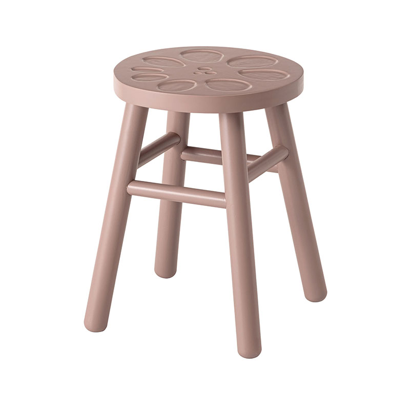 東谷 スツール 木製 天然木 完成品 北欧 ダイニングチェア 子ども