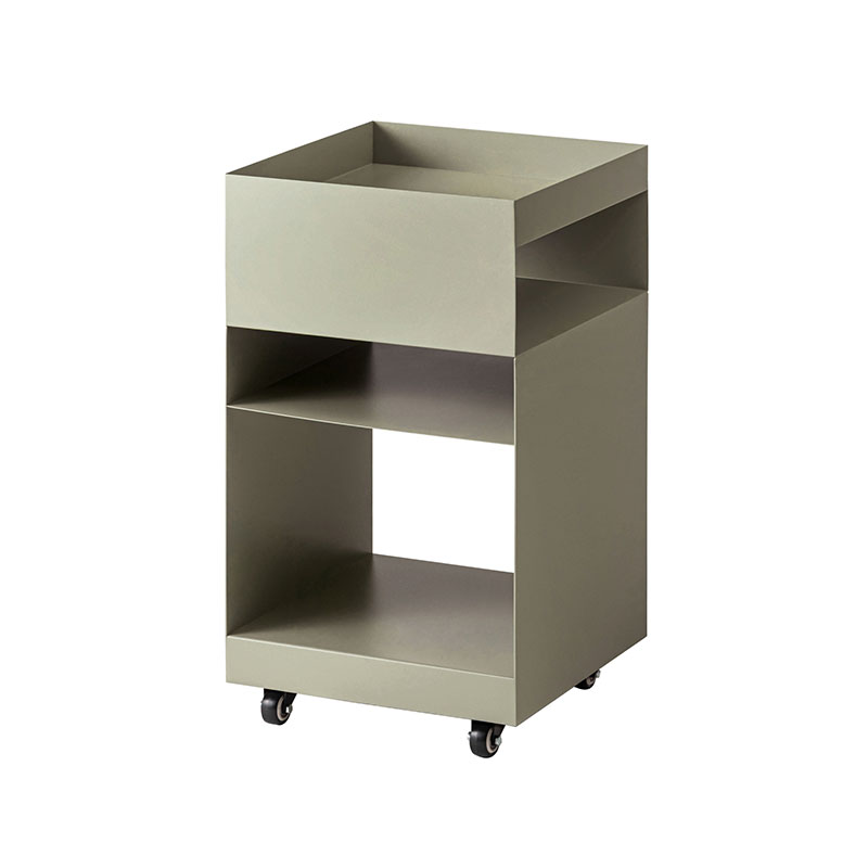 東谷 デスクワゴン キャスター付き 幅35 高さ62.5 シンプル