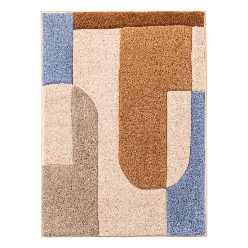 東谷 アートパネル おしゃれ 52×72 長方形 タフティング ウォール