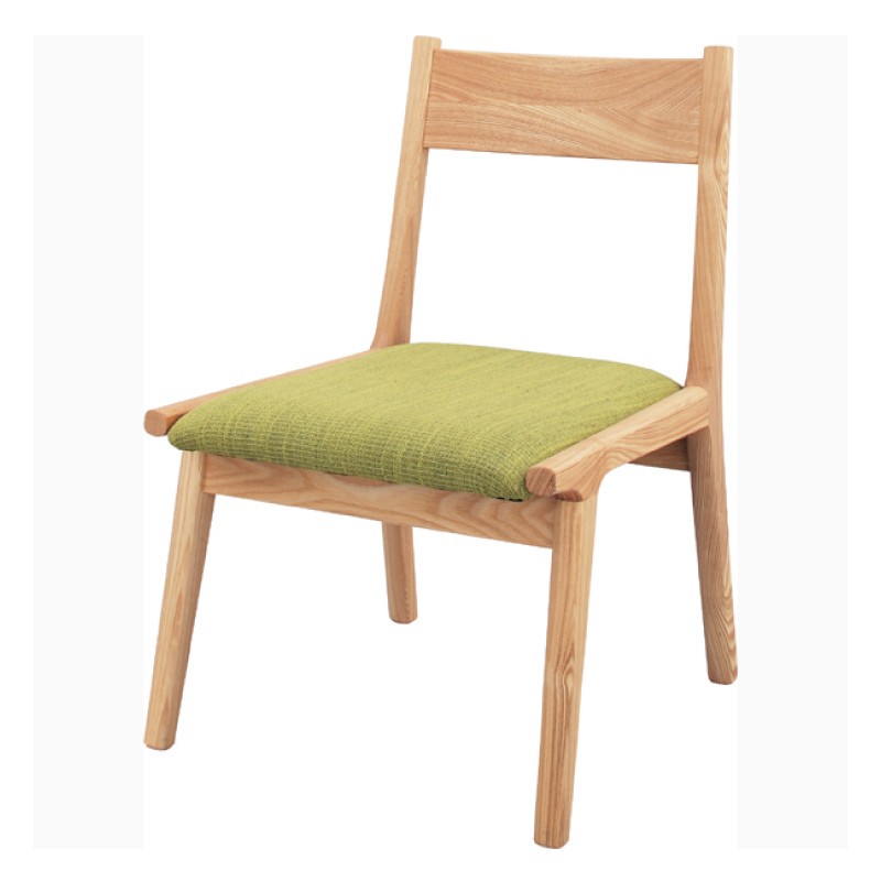 東谷 ダイニングチェア 木製 低め 座面高36cm モダン ファブリック