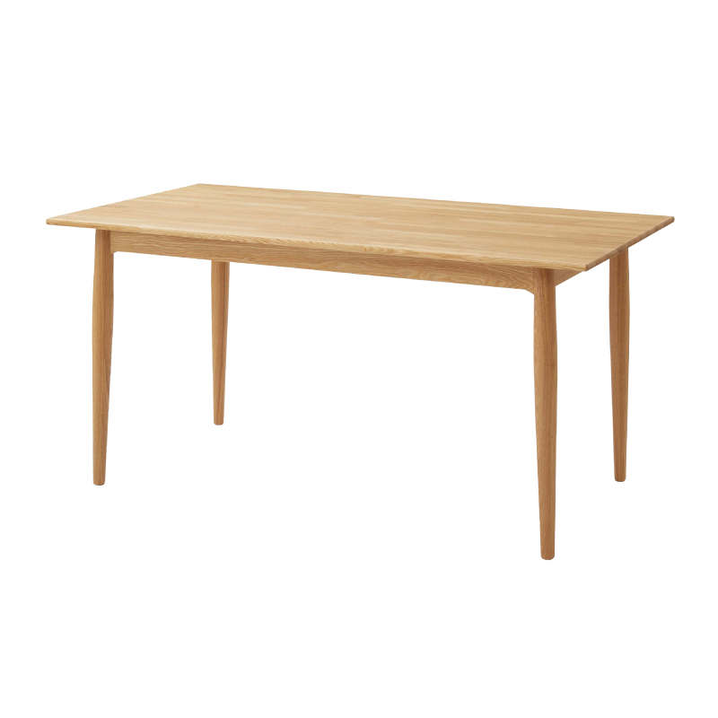 ダイニングテーブル 幅150cm 4人用 おしゃれ 木製 食卓机 北欧 ナチュラル｜fkolme｜02