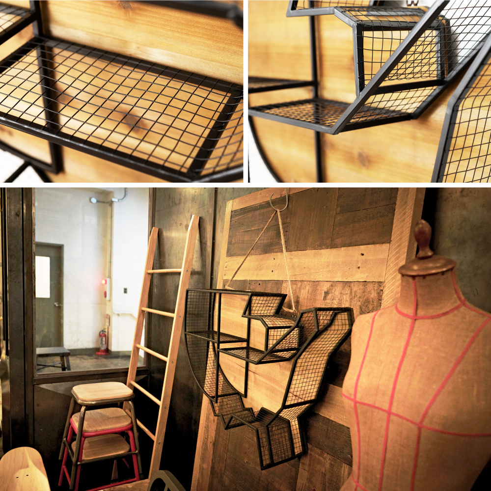 東谷 棚 壁掛け 収納 壁面収納 ヴィンテージ風 アメリカン おしゃれ