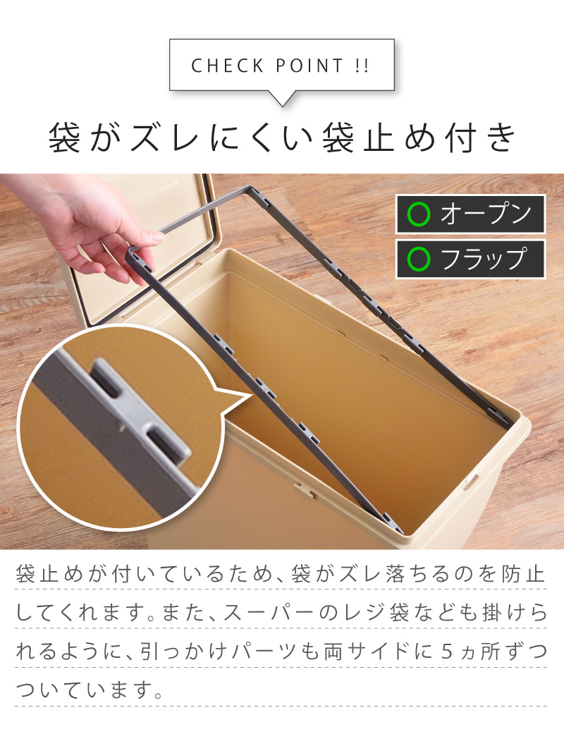 ゴミ箱 おしゃれ キッチン 20リットル スリム 縦型 分別 フタ付き ダストボックス 積み重ね 安い