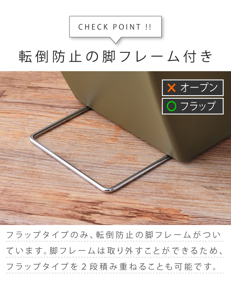 ゴミ箱 おしゃれ キッチン 20リットル スリム 縦型 分別 フタ付き ダストボックス 積み重ね 安い