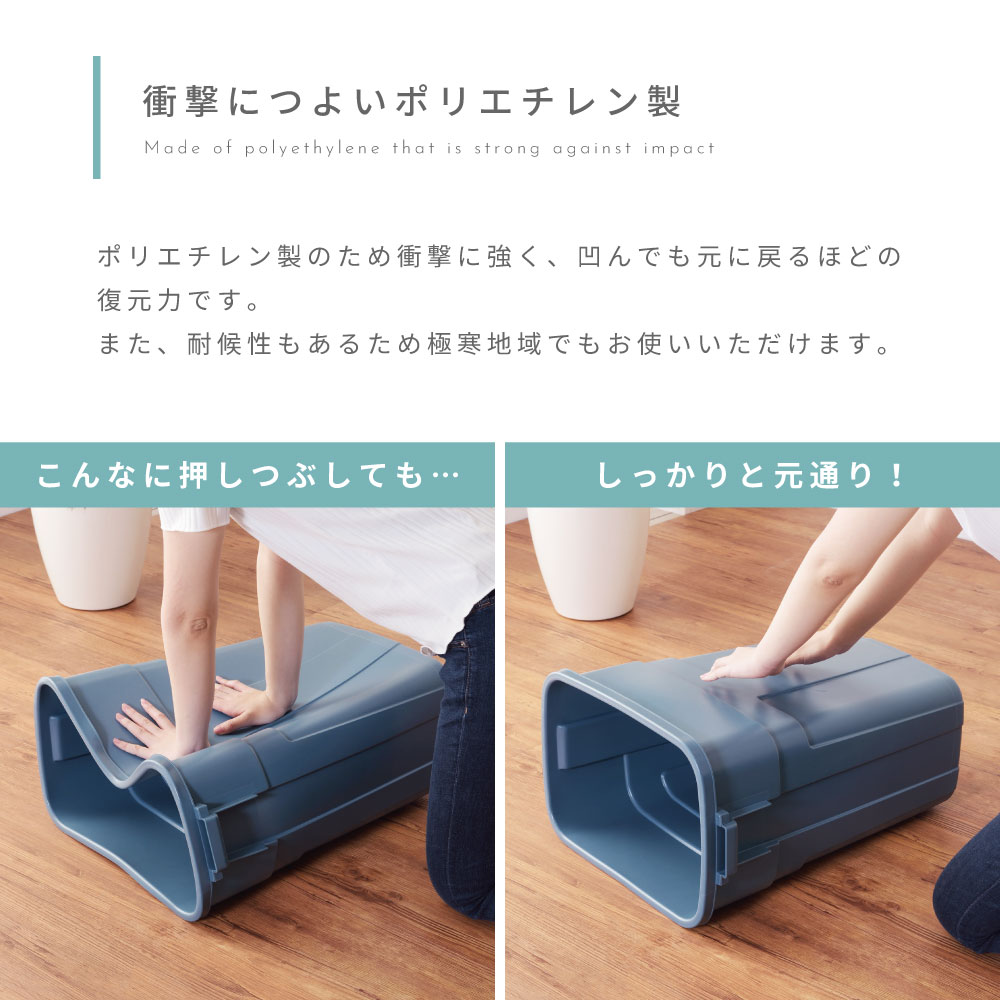 ゴミ箱 50リットル おしゃれ ダストボックス キッチン 屋外 分別 フタ付き