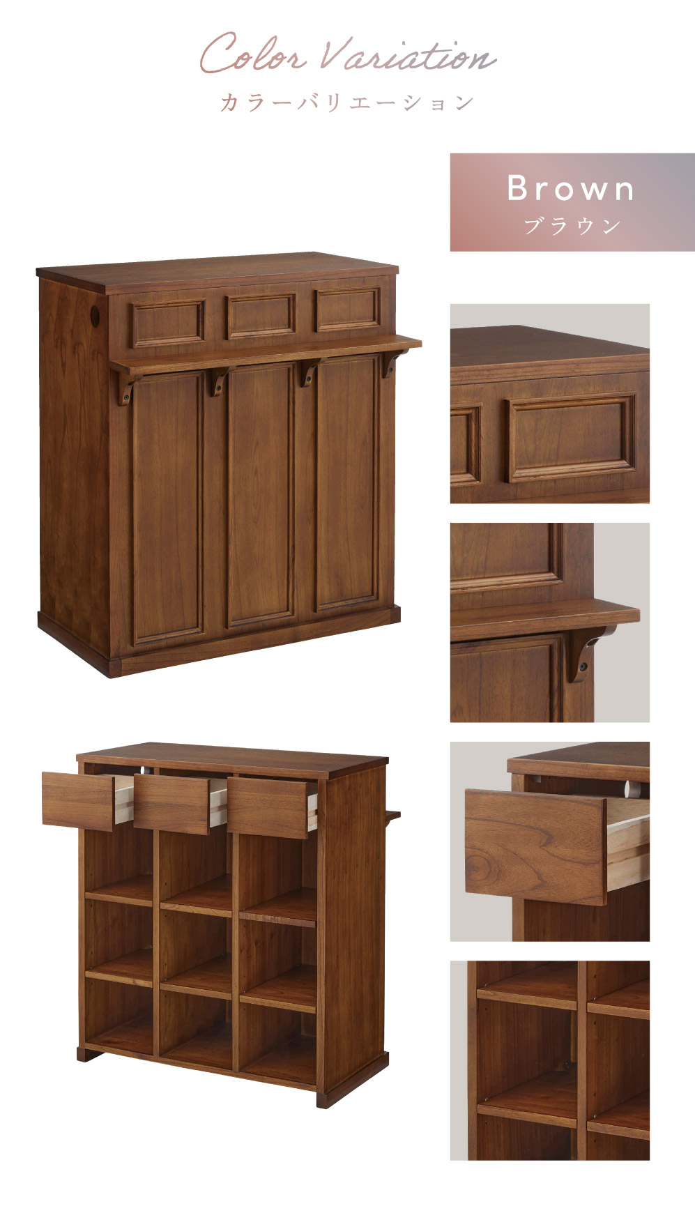 100アンティーク風カウンターテーブル カウンターテーブル【1800】高さh850 ハイカウンターテーブル