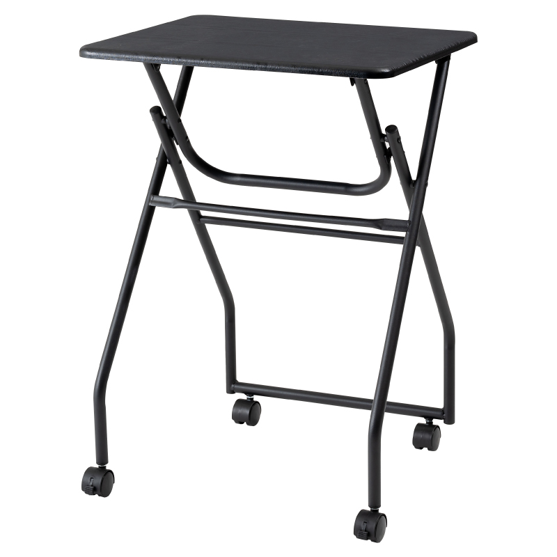 東谷 デスク 机 折りたたみ式 キャスター付き コンパクト 持ち運び