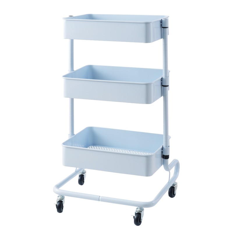 パリの雑貨屋　F-83　ダイニングワゴン　キッチンワゴン　キャスター付き パリの雑貨屋 F-83 ダイニングワゴン キッチンワゴン キャスター付き