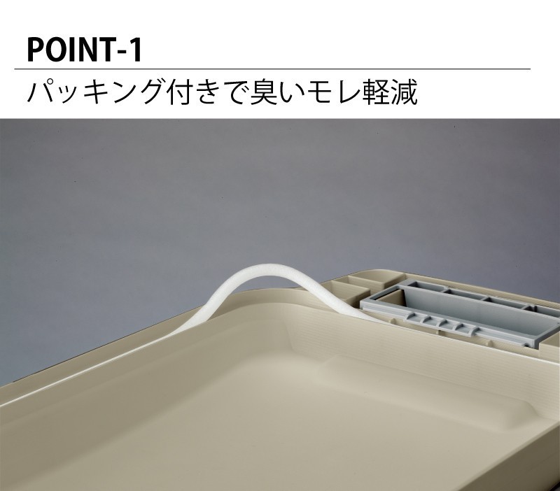 ゴミ箱 47リットル おしゃれ ダストボックス 密閉 おしゃれ キッチン フタ付き 分別 パッキン付き