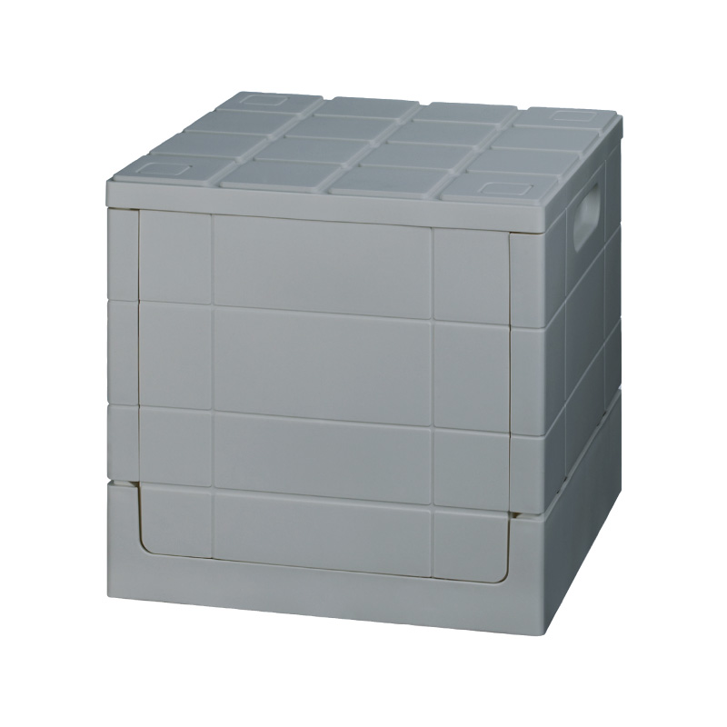 東谷 コンテナボックス 20L 折りたたみ 幅30cm 取っ手付き 屋外