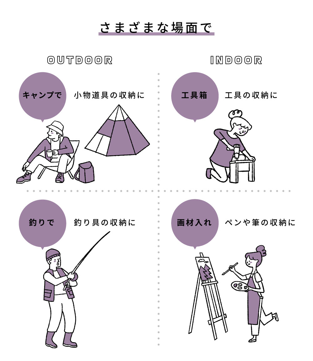 トランクカーゴ 仕切り板 2個セット 収納ボックス 部品 プラスチック 専用パーツ 区切り アウトドア ツールボックス