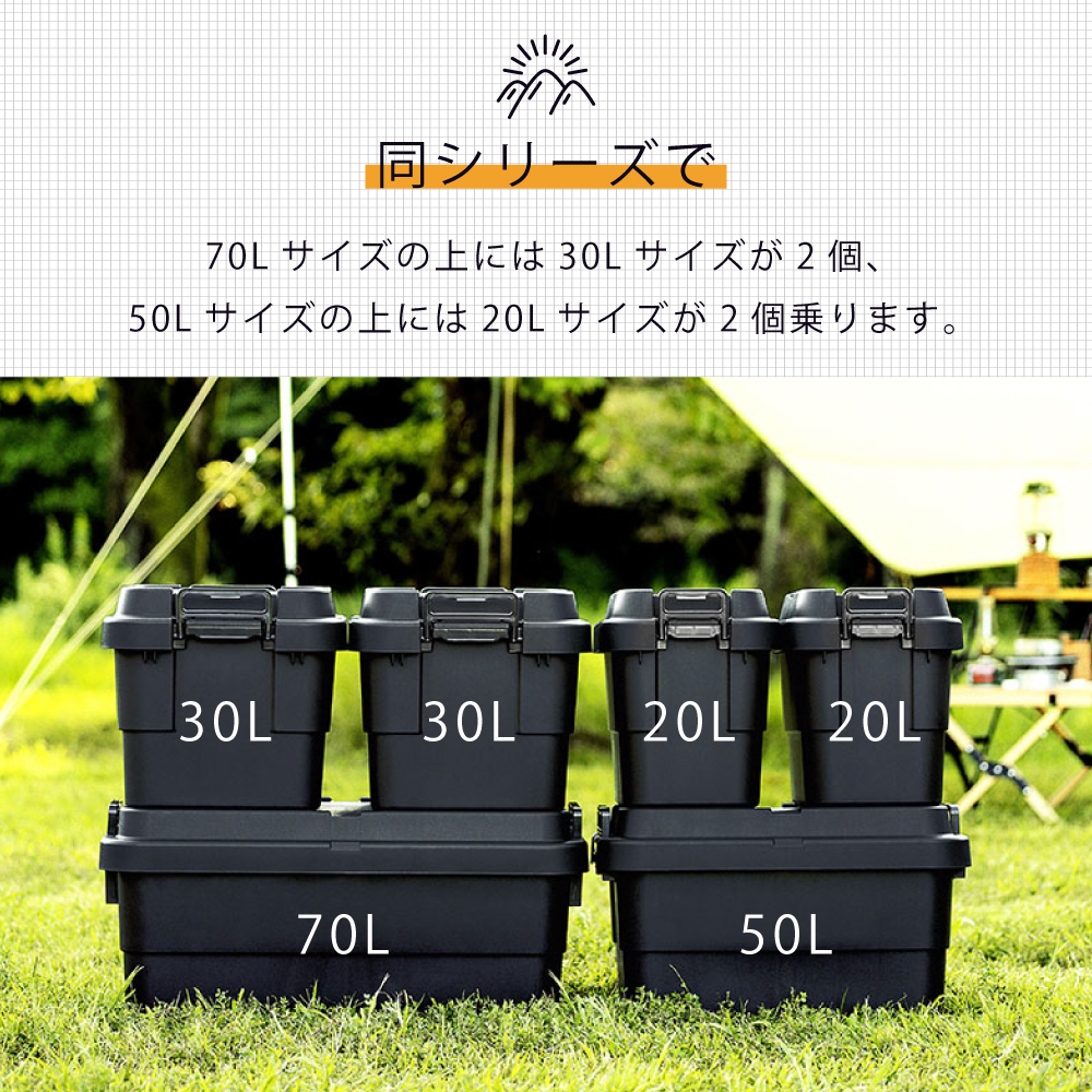 最安値に挑戦 2個セット トランクカーゴ 70l 収納ボックス プラケース フタ付き 収納ケース おしゃれ キャンプ アウトドア 新生活 50 Off Zoetalentsolutions Com