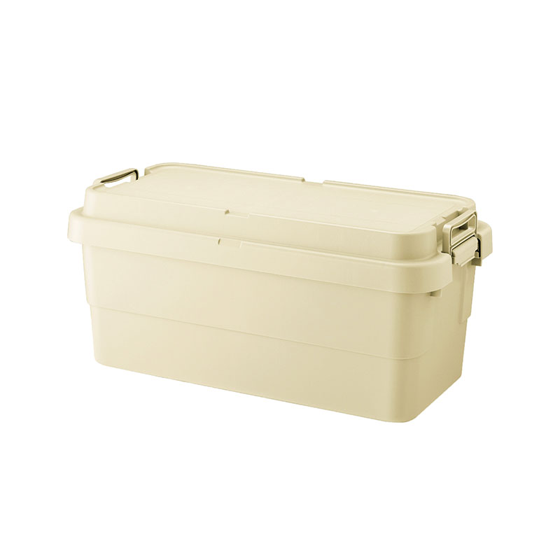 東谷 収納コンテナ 座れる 70L 2個セット 収納ボックス フタ付き