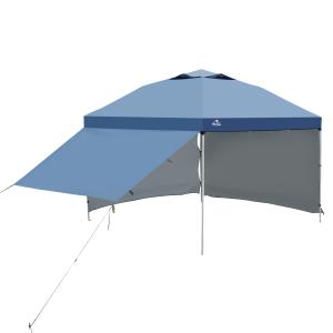 テント タープ 3×3m UV サイドシートセット 横幕付き セット ワンタッチ タープテント ベン...