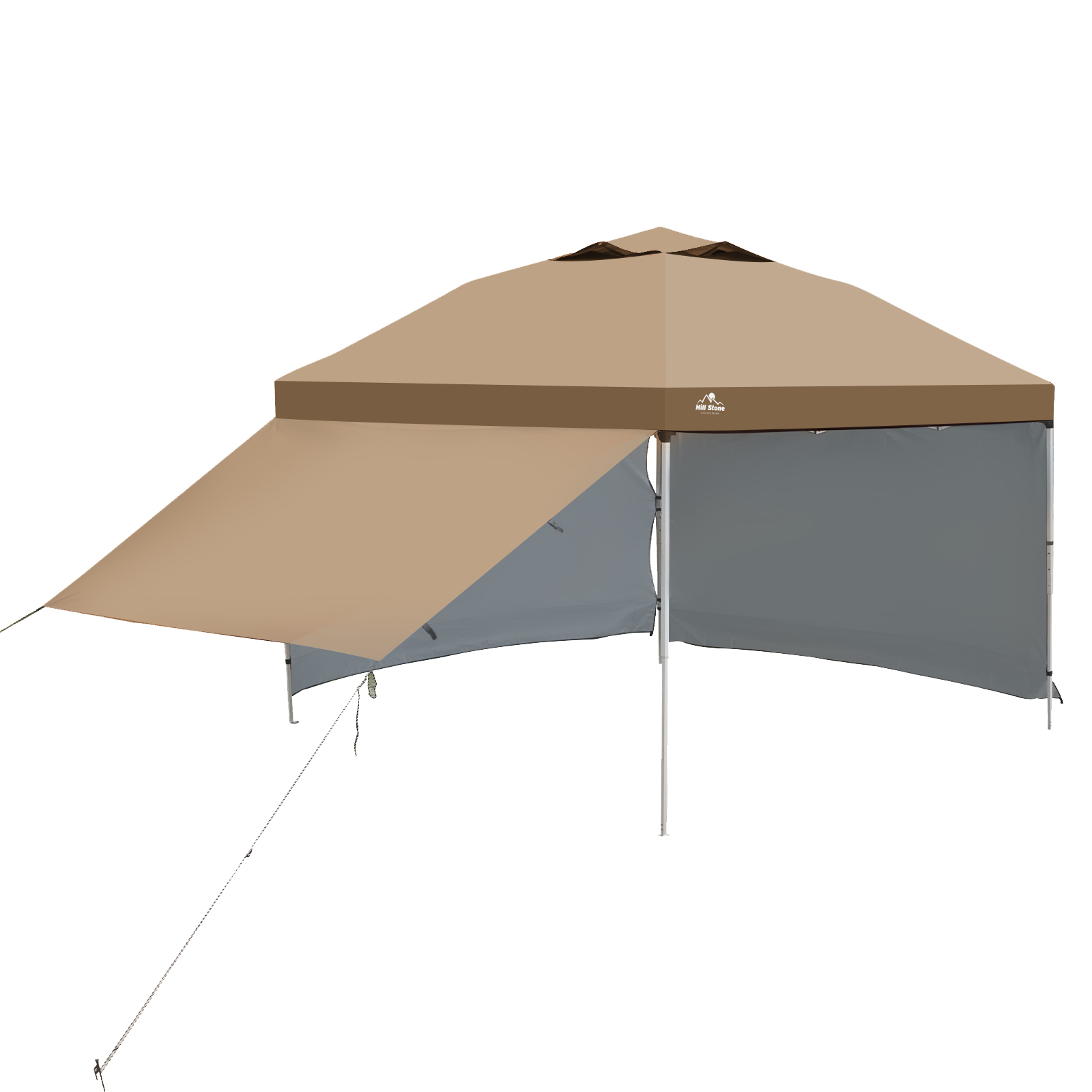 テント タープ 3×3m UV サイドシートセット 横幕付き セット ワンタッチ タープテント ベンチレーション アウトドア キャンプ レジャー  日よけ ad046