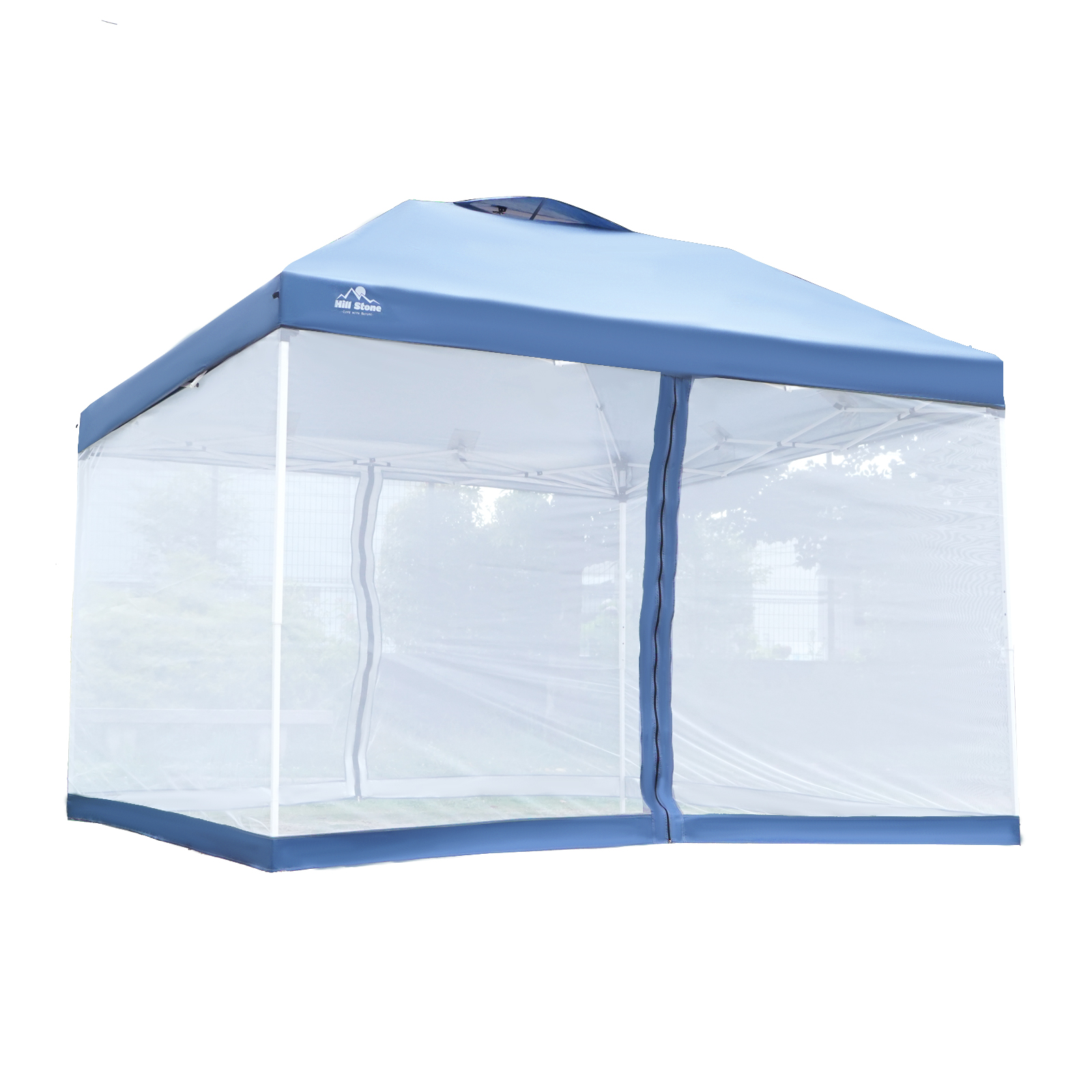 テント タープ 3×3m UV スクリーンタープ セット ワンタッチ タープテント メッシュシート アウトドア キャンプ レジャー 蚊帳 日よけ ad059｜fkstyle｜02