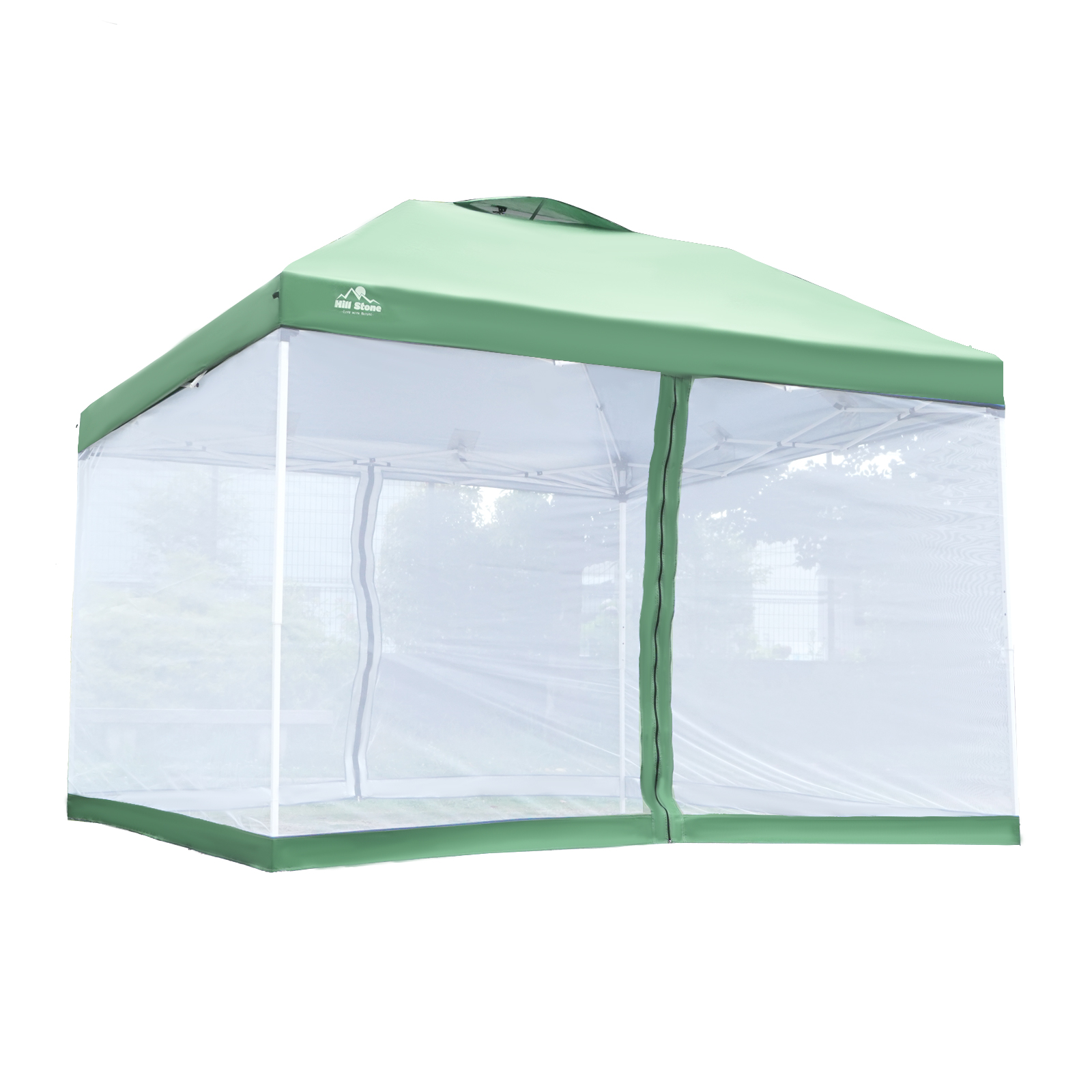 テント タープ 3×3m UV スクリーンタープ セット ワンタッチ タープテント メッシュシート アウトドア キャンプ レジャー 蚊帳 日よけ ad059｜fkstyle｜03