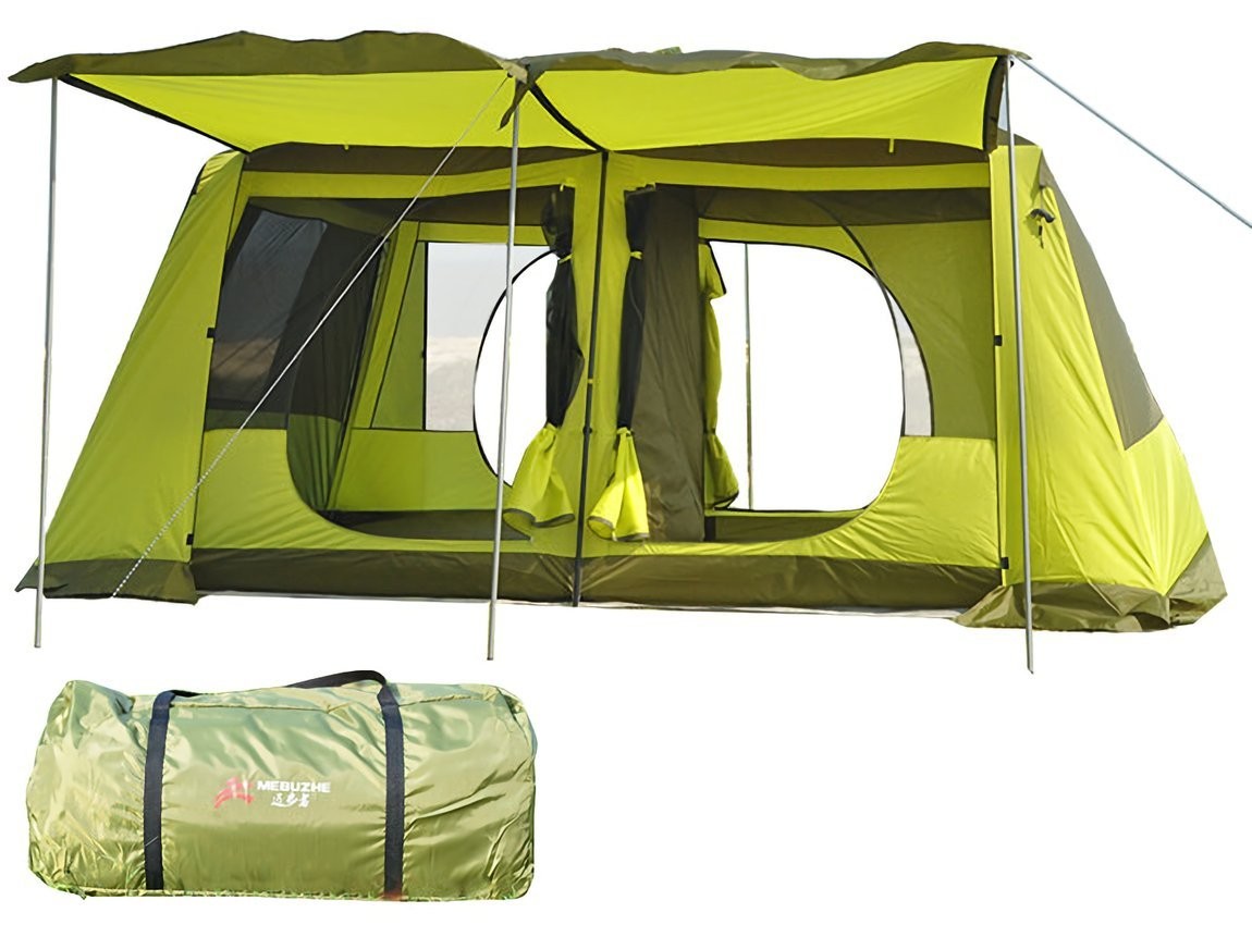 防災グッズ セット テント 8人用 キャンプ ツールームテント 2ルーム 