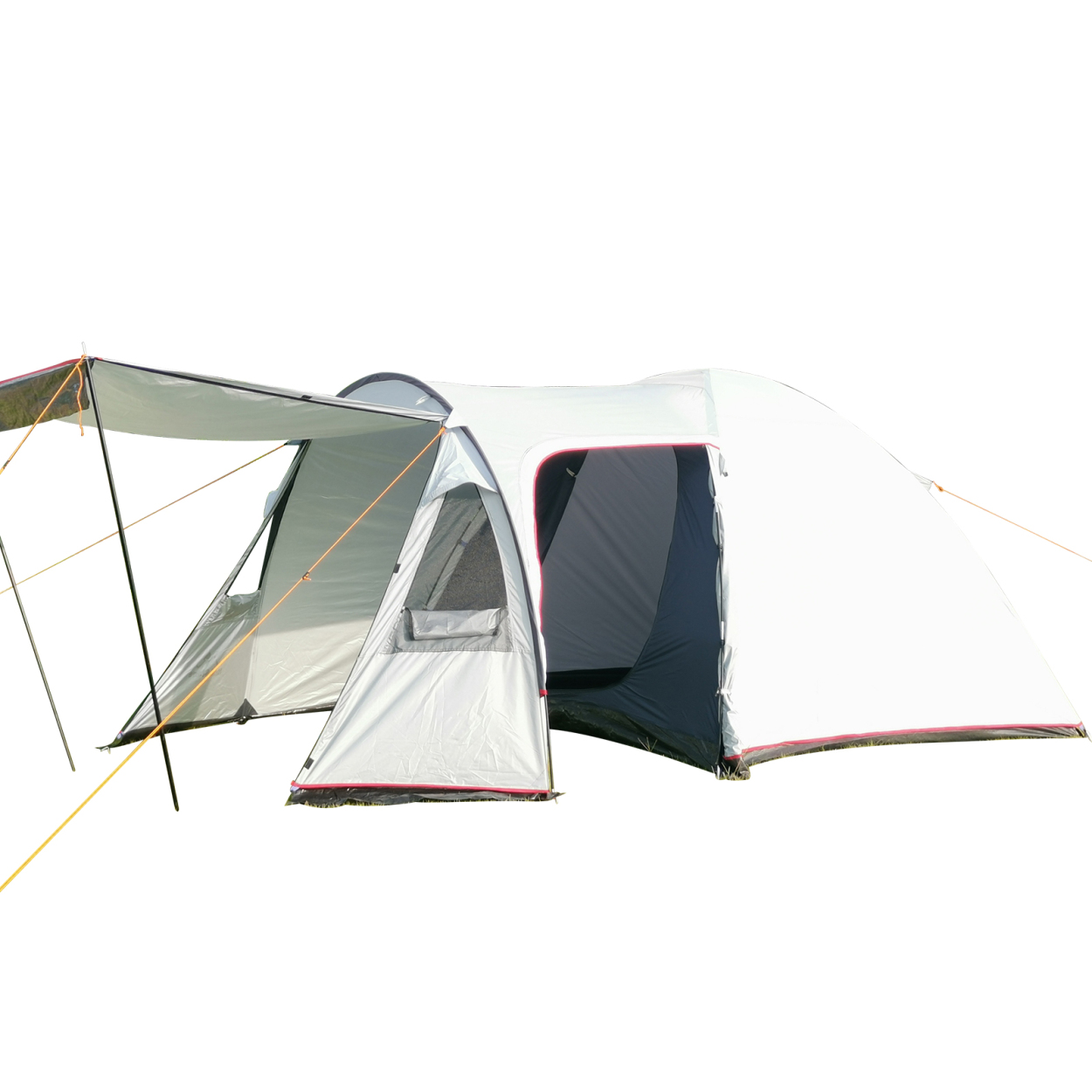 防災グッズ セット テント 4人用 キャンプ ツールームテント 2ルームテント てんと キャンプ用品 着替用テント シェルターテント 大型  着替えテント 前室 公園