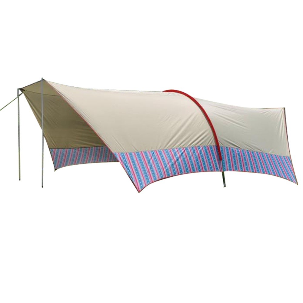 タープ オクタタープ 大型 テント シェルタータープ ワイドサイズ 日よけ キャンプ アウトドア レジャー用品 2way シェルター 民族風  収納袋付き 紫外線 ad233