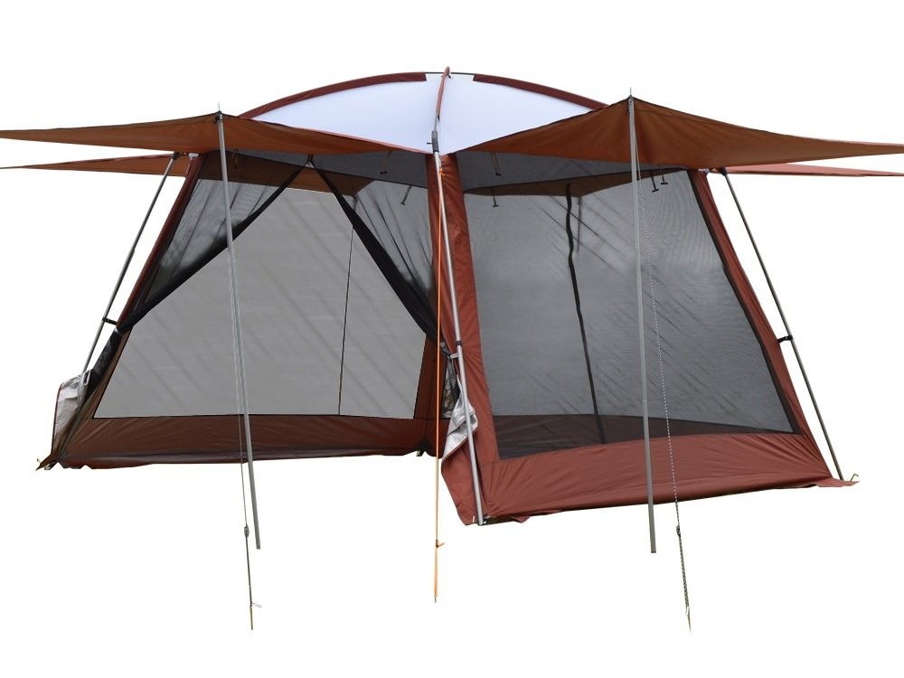 テント キャンプ 日よけ 雨よけ 大型 タープ 4面 フルクローズ