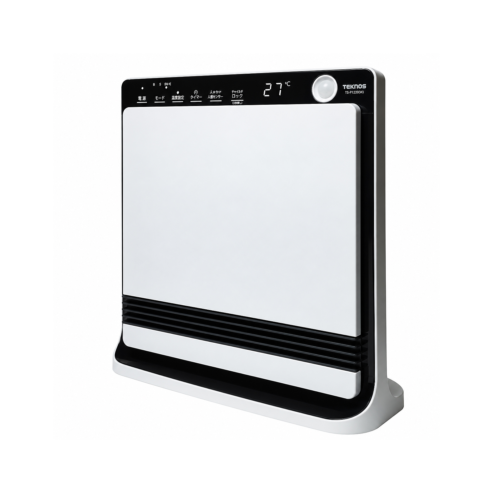 TEKNOS（テクノス） セラミックファンヒーター 人感センサー 1200W