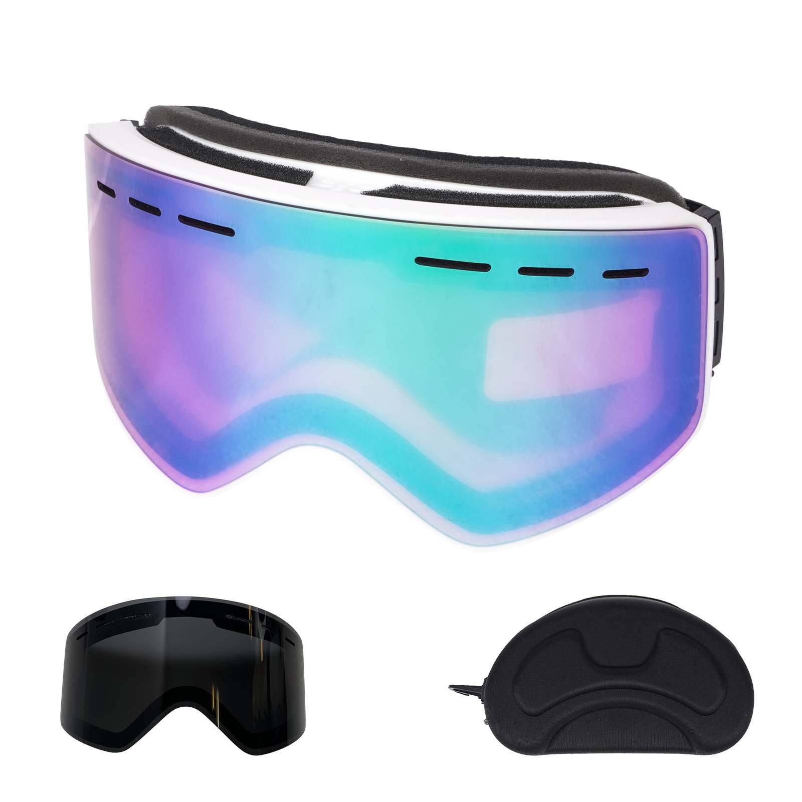 スキーゴーグル スノーボード ゴーグル レディース メガネ対応