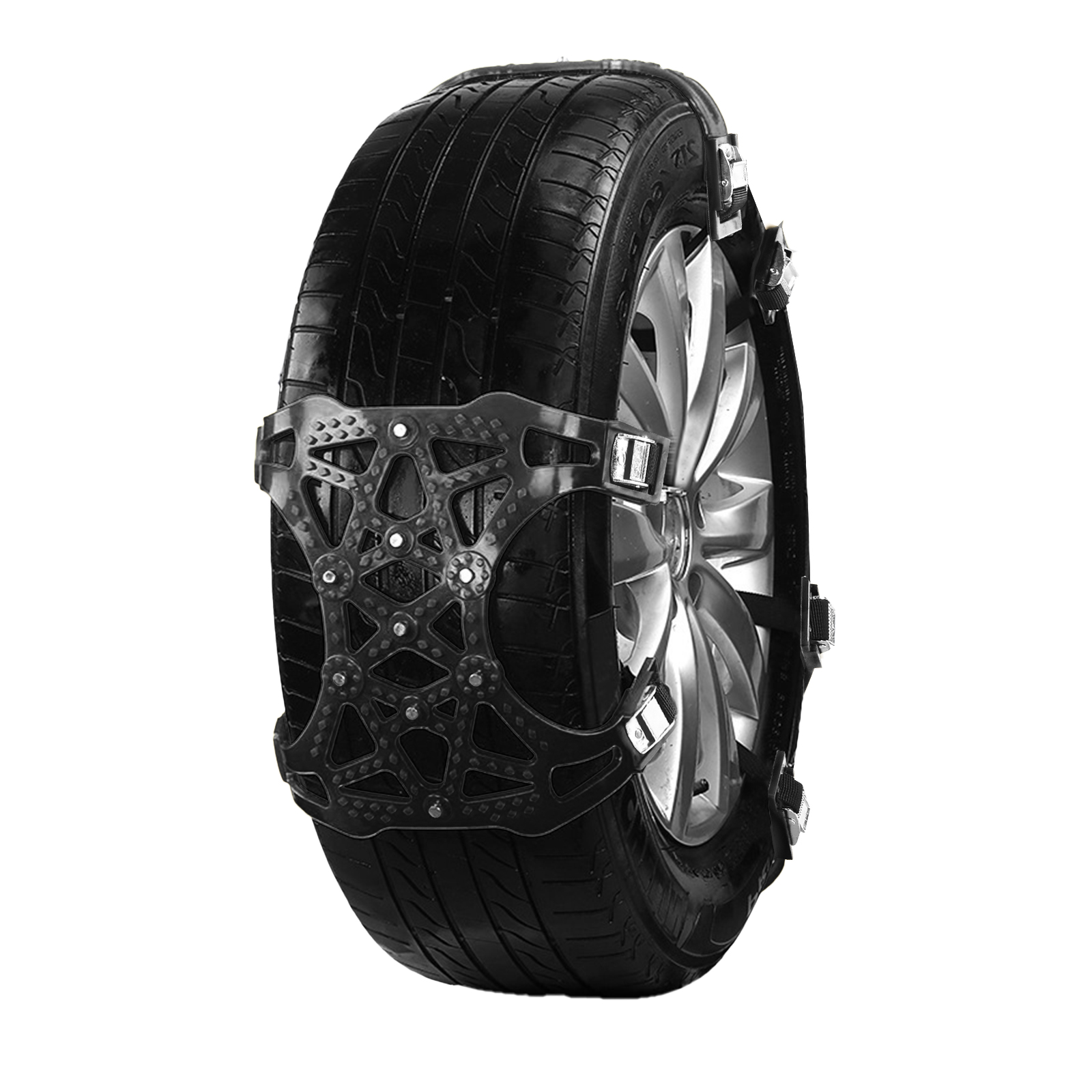 タイヤチェーン スノーチェーン 非金属 汎用 165mm〜265mmまで