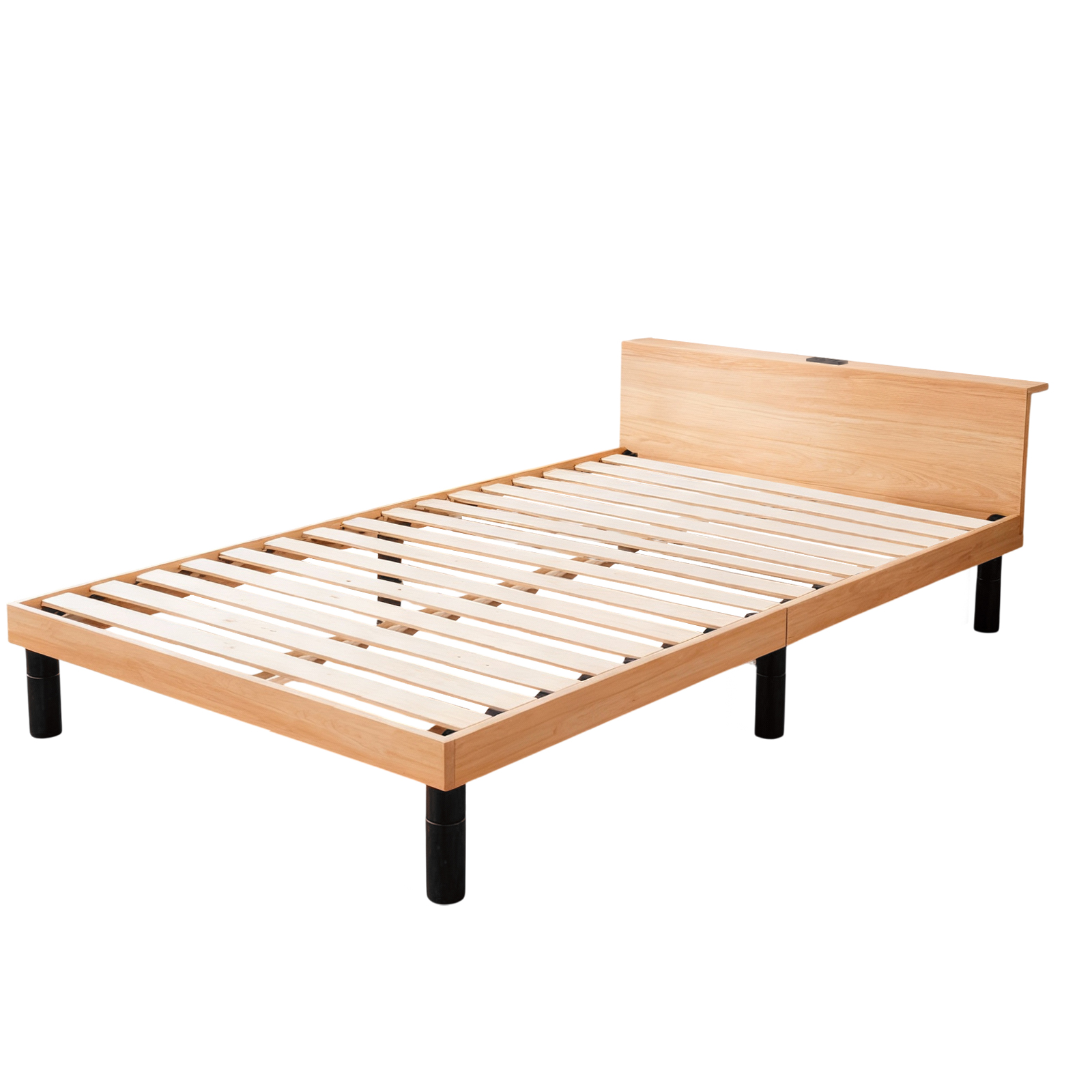 ロースタイル すのこベッド ダブル 耐荷重220kg グレージュ 新品 ベッド すのこベッド すのこ ダブル ロー 木製 D 2人用 ゆったり 高さ