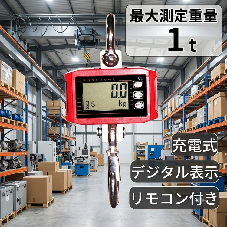 はかり スケール デジタルスケール クレーンスケール デジタル 吊り