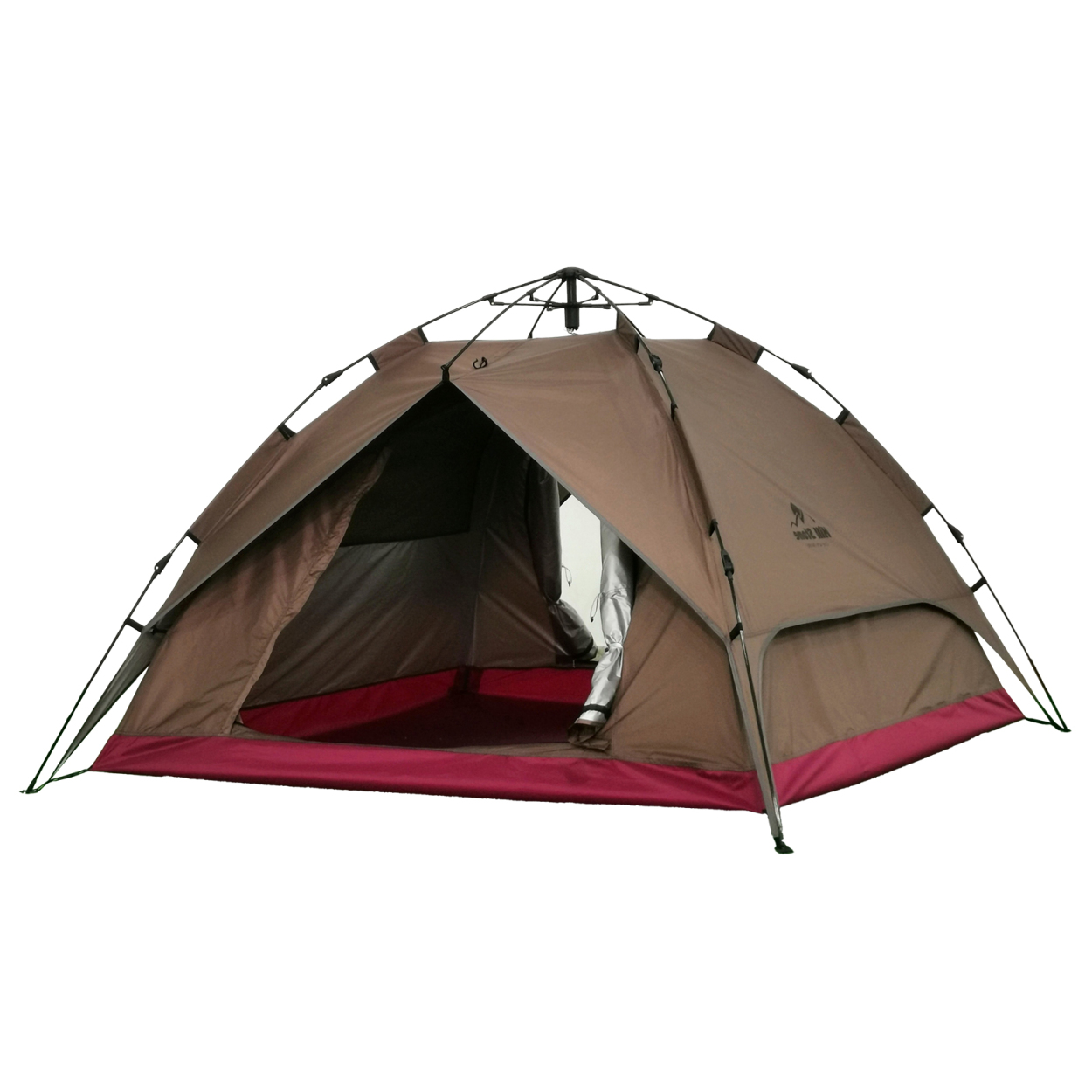 テント ワンタッチテント ポップアップテント 4人 アウトドア 横幅220×高さ145cm 大型 サンシェード キャンプ UVカット 収納袋付  キャンプ メッシュ